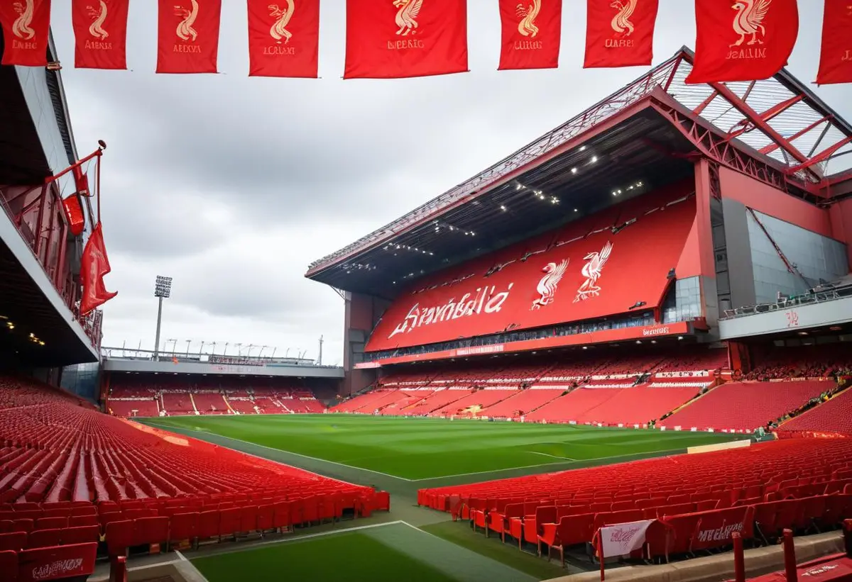 Anfield Tour – en rolig och inspirerande upplevelse i Liverpool illustration