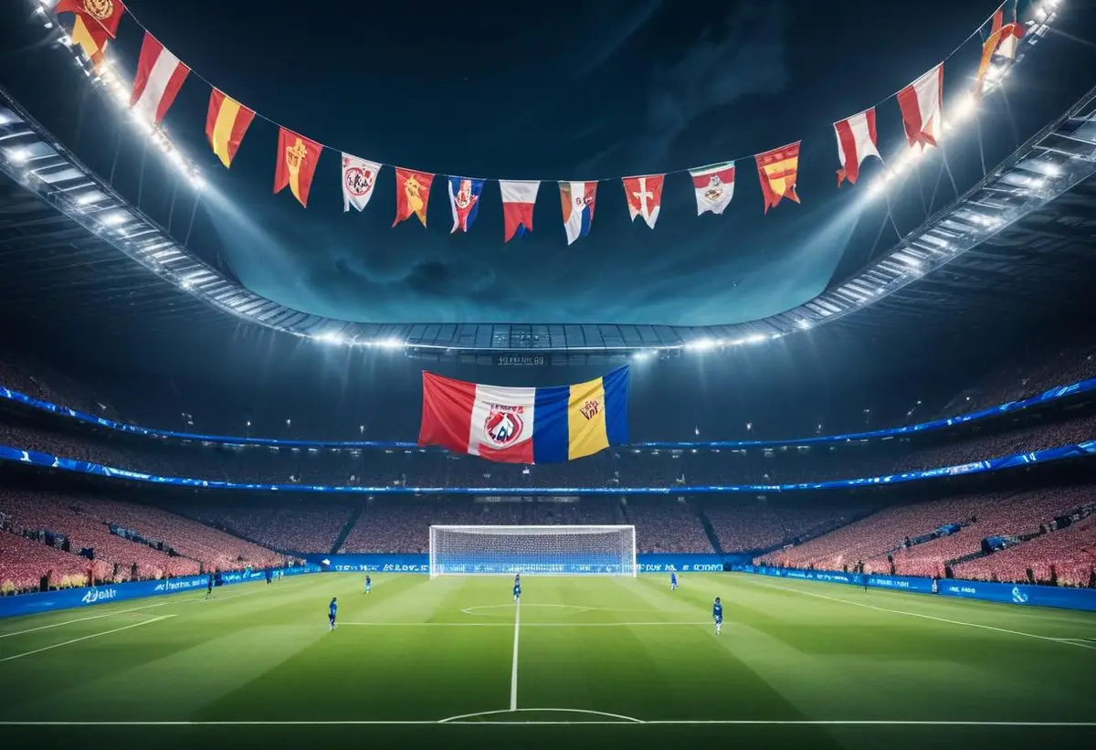 Bortamål i Champions League illustration