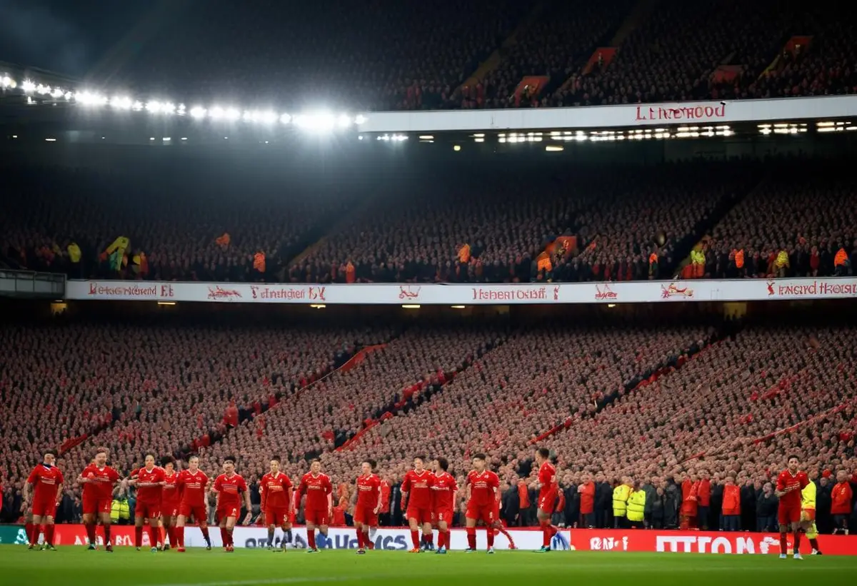 Liverpool mot Nottingham illustration
