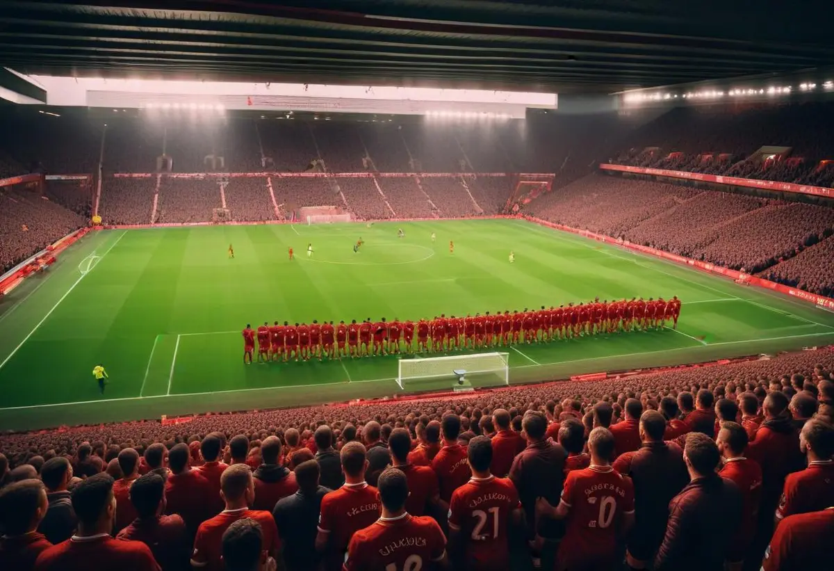 Liverpool mot Southampton illustration