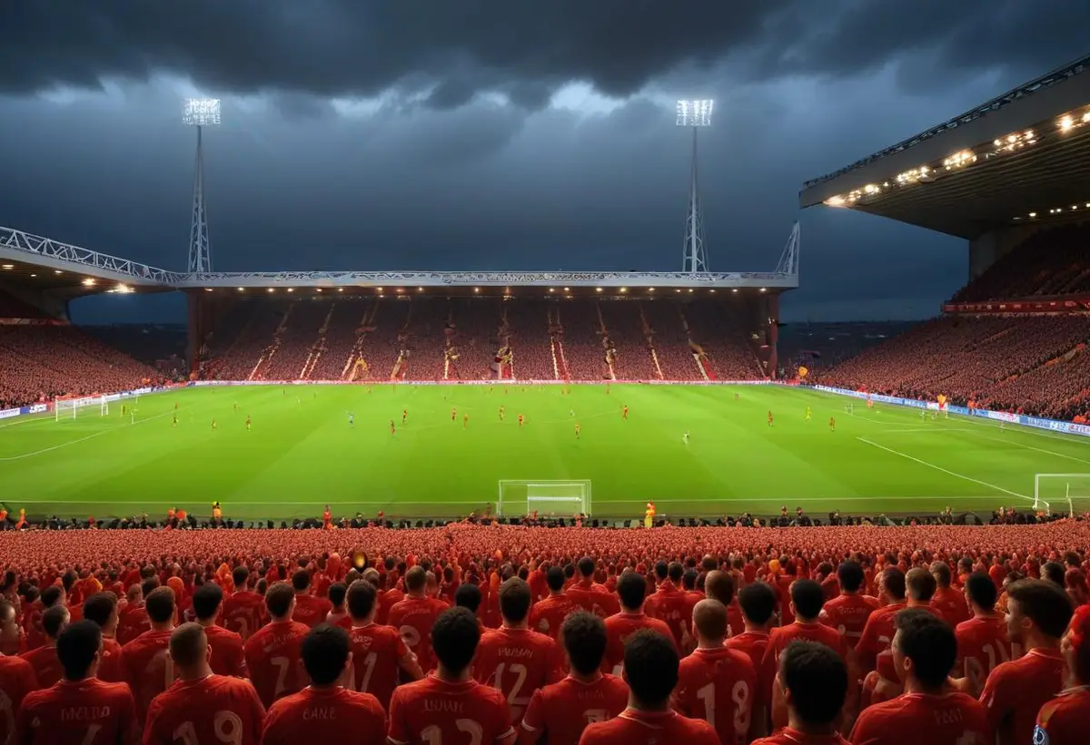 Liverpool mot Wolverhampton illustration